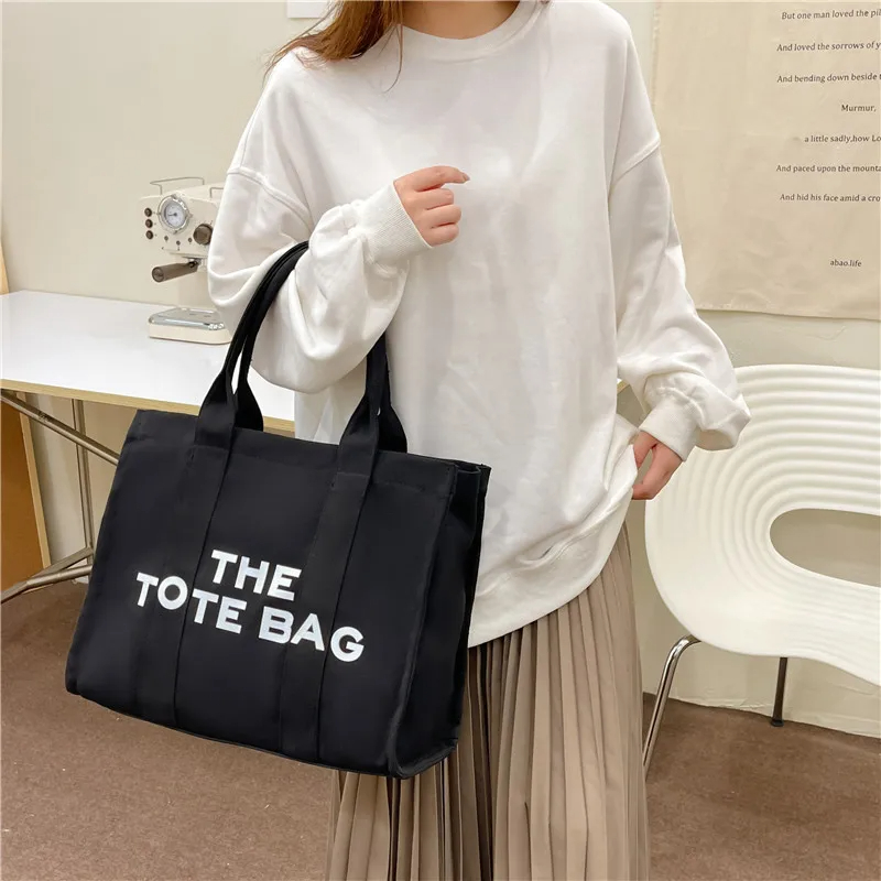 Women Canvas Handle Handbag Casual Ladies Shoulder Messenger Bag for Women Fashion Female Crossbody Bag Women