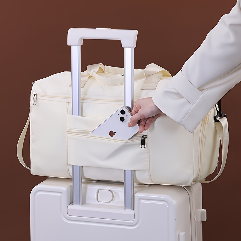 Gym Bag Large Capacity Travel Bag Fitness Bag Portable Waterproof Luggage Bag Business Trip Maternity Bag Storage Luggage Bag