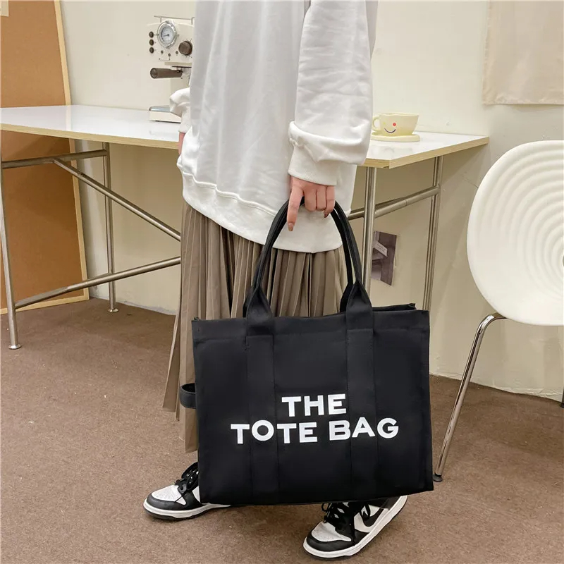Women Canvas Handle Handbag Casual Ladies Shoulder Messenger Bag for Women Fashion Female Crossbody Bag Women