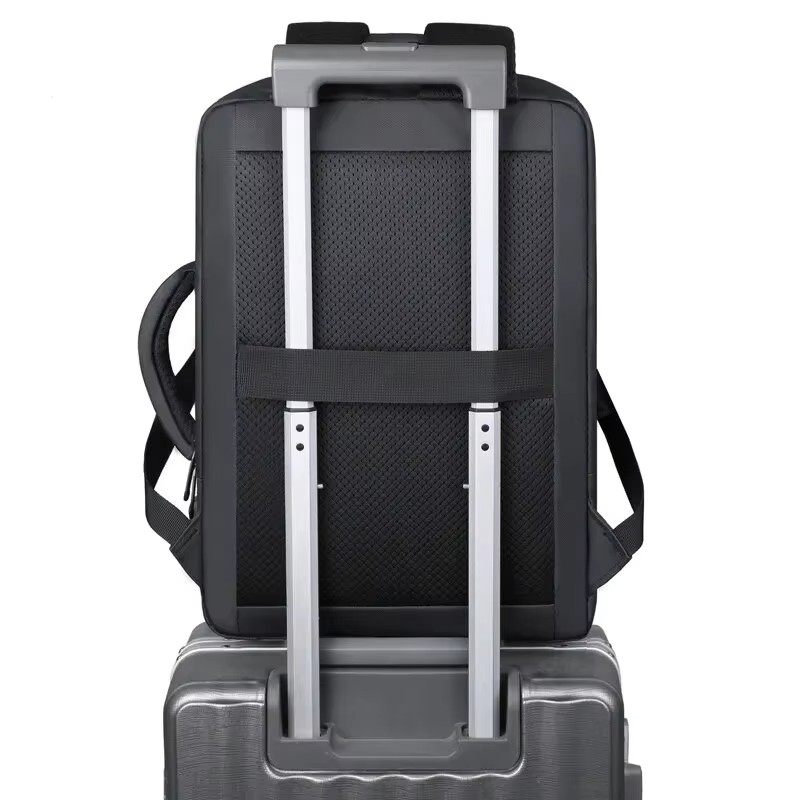 Men Large Capacity Backpack USB Charging Male Laptop Bagpack Waterproof Business Travel Back Pack Luggage Bag