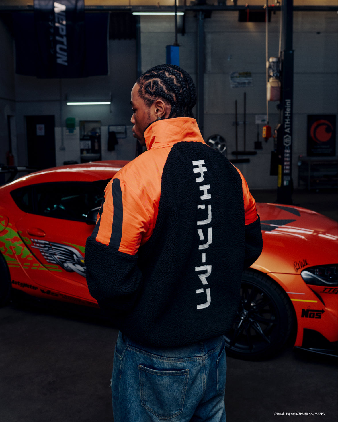 CHAINSAW MAN RACING SHERPA