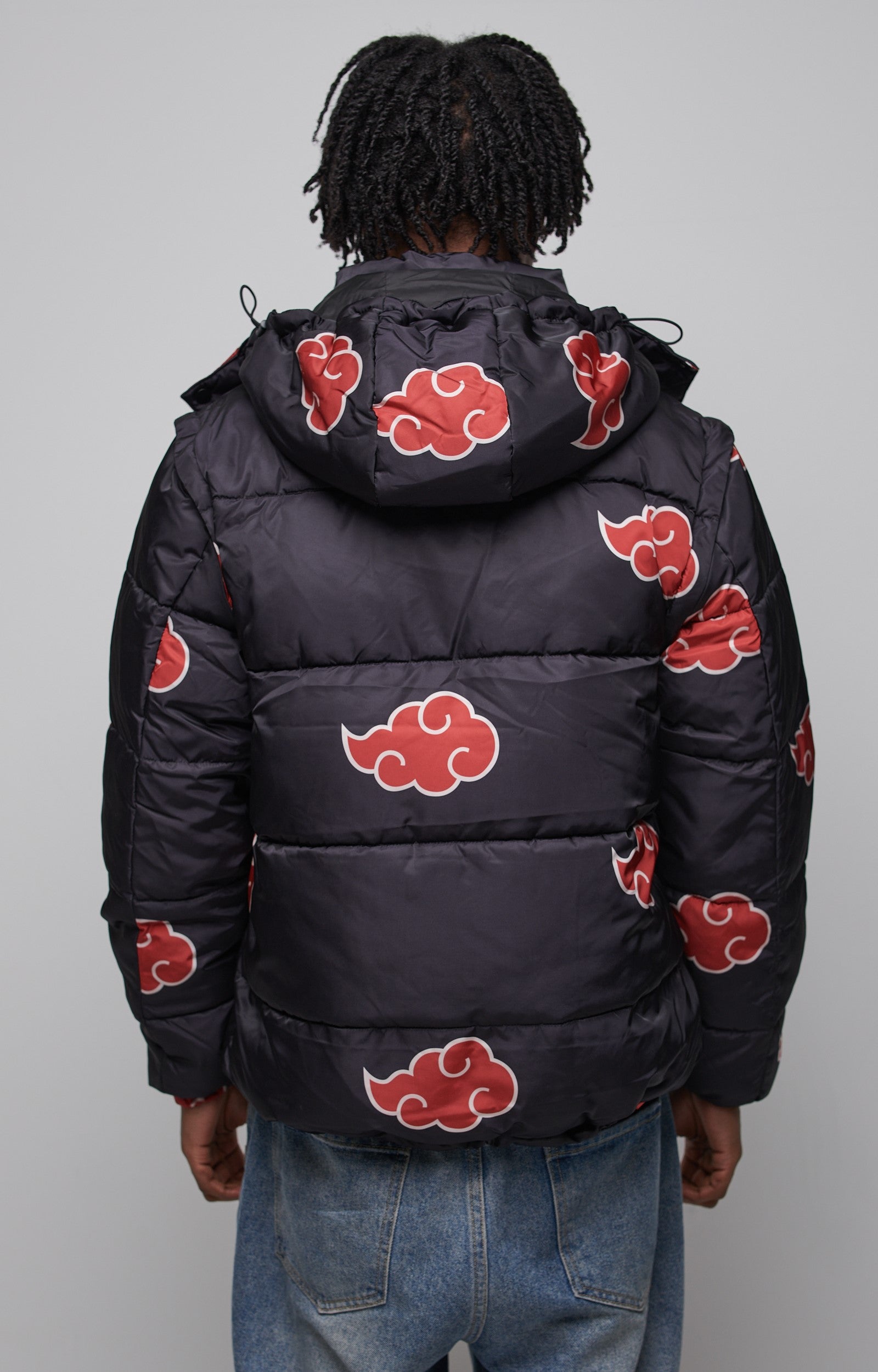RED PUFFER JACKET