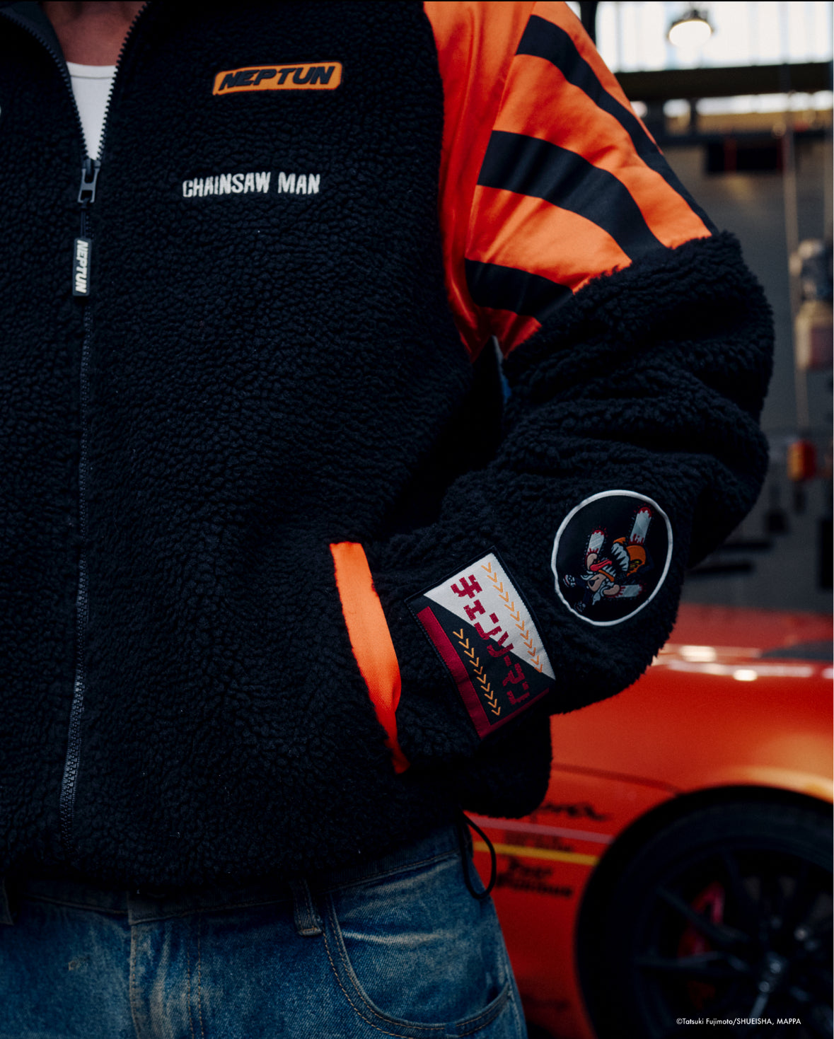 CHAINSAW MAN RACING SHERPA