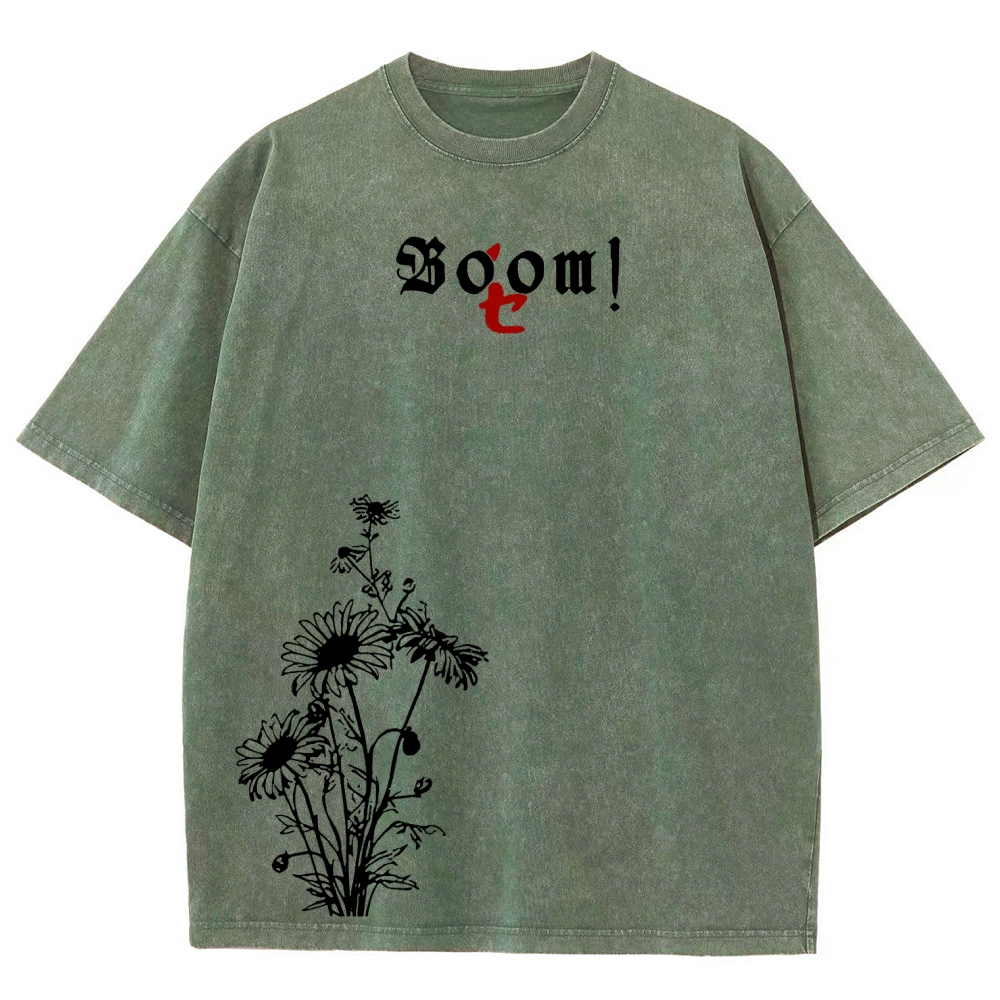 Chainsaw Man Unisex Fit Washed T-Shirt 2511004263