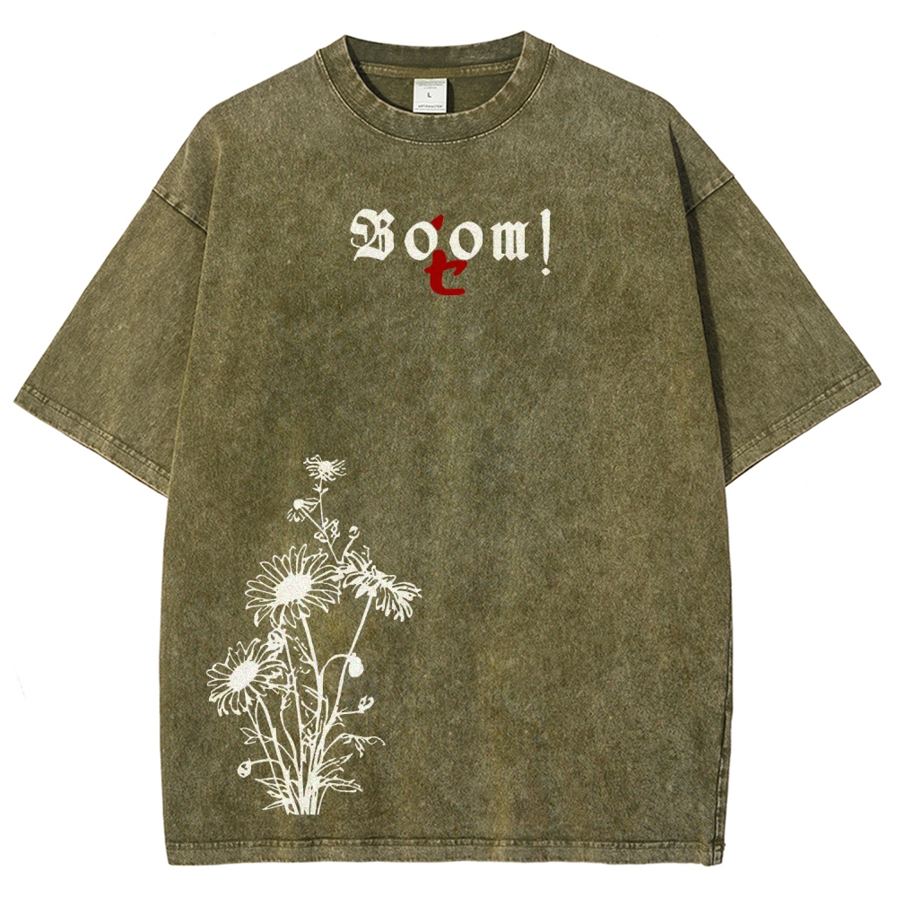 Chainsaw Man Unisex Fit Washed T-Shirt 2511004263