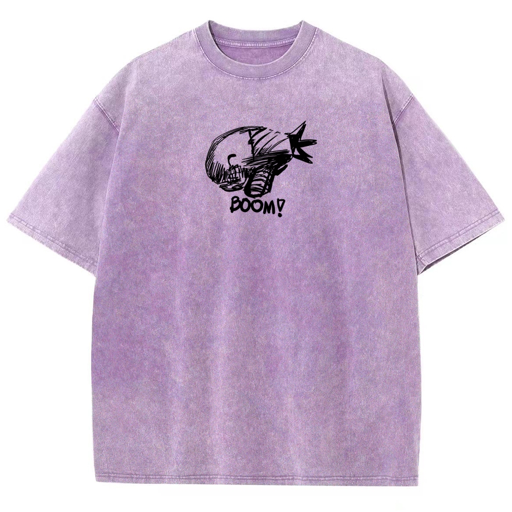 Chainsaw Man Unisex Fit Washed T-Shirt 2511004403