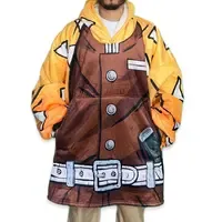 Anime Blanket Hoodie Casual Fleece with SoftSherpa