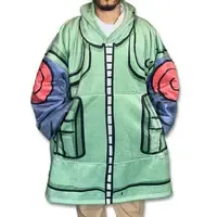 Anime Blanket Hoodie Casual Fleece with SoftSherpa