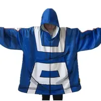 Anime Blanket Hoodie Casual Fleece with SoftSherpa