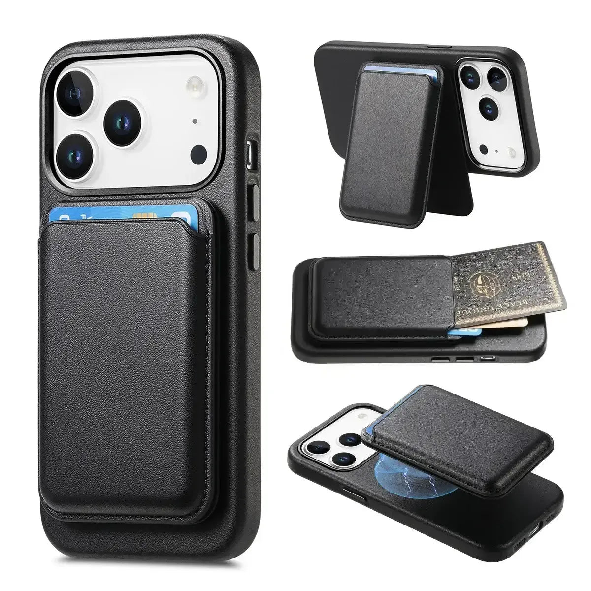 LV iPhone Case for iPhone 17 / 16 / 15 Pro Max – Flip Wallet Case
