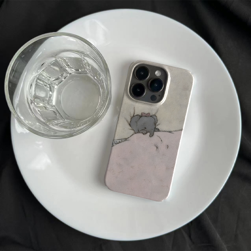 Sleeping Little Elephant Phone Case For iPhone-SJX250429