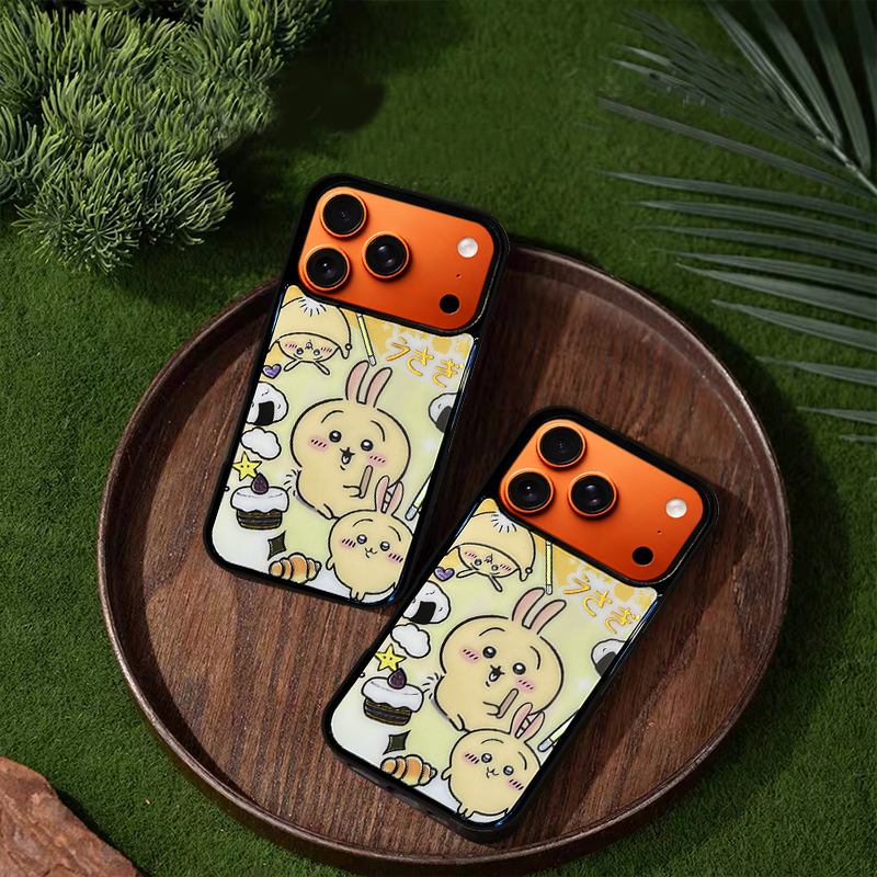 Cute Cartoon Phone Case Compatible With Magsafe for iPhone 17/16/15/14/13 Series Yellow – CF2500058