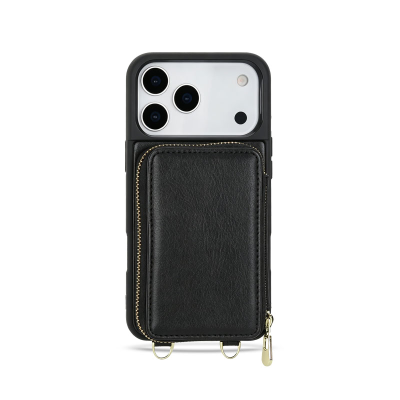 High-quality   iPhone Case  With Wallet And Crossbody Strap-GE173