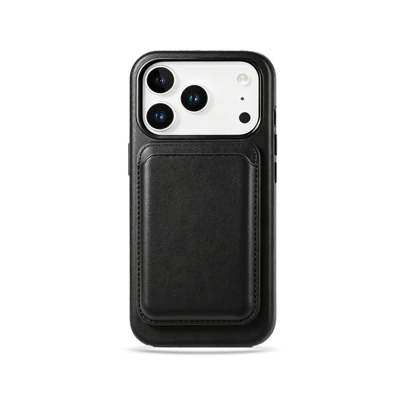 Elegant  Leather  iPhone Case With Card Wallet-GE178