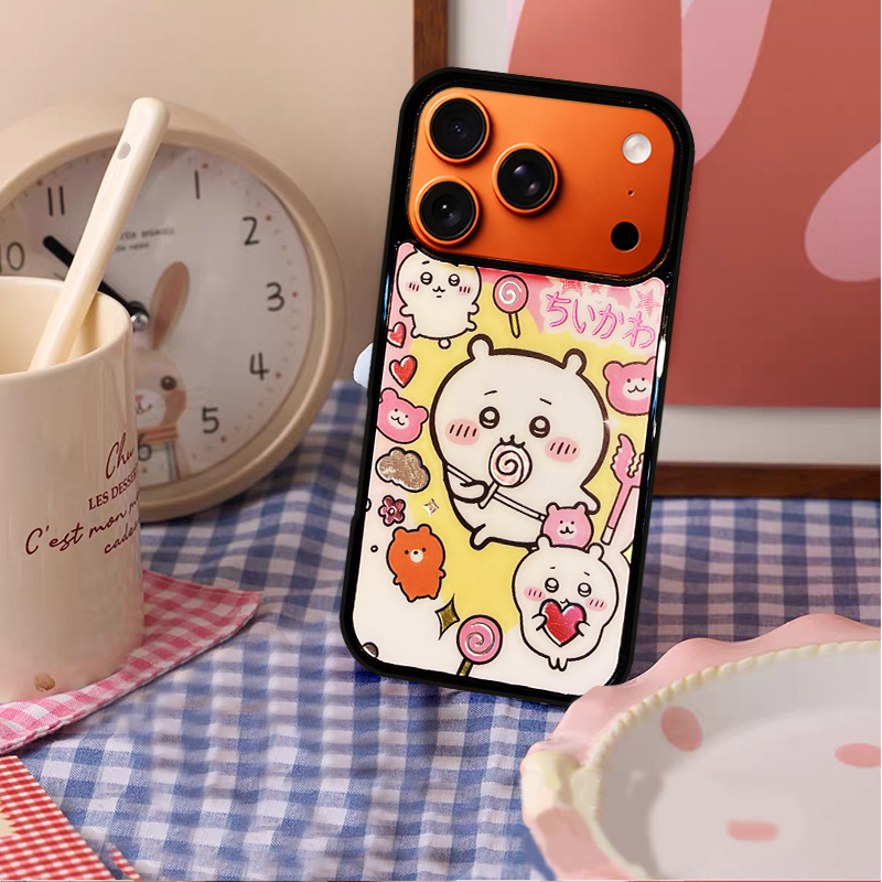 Cute Cartoon Phone Case Compatible With Magsafe for iPhone 17/16/15/14/13 Series pink – CF2500060
