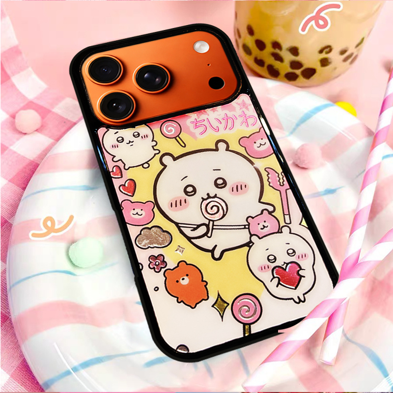Cute Cartoon Phone Case Compatible With Magsafe for iPhone 17/16/15/14/13 Series pink – CF2500060
