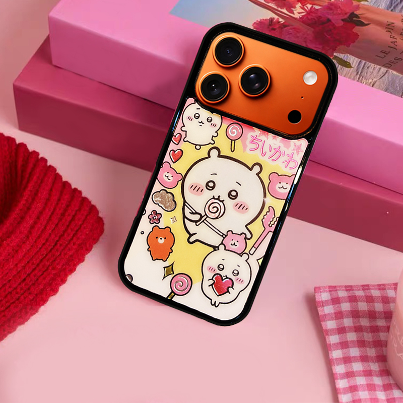 Cute Cartoon Phone Case Compatible With Magsafe for iPhone 17/16/15/14/13 Series pink – CF2500060