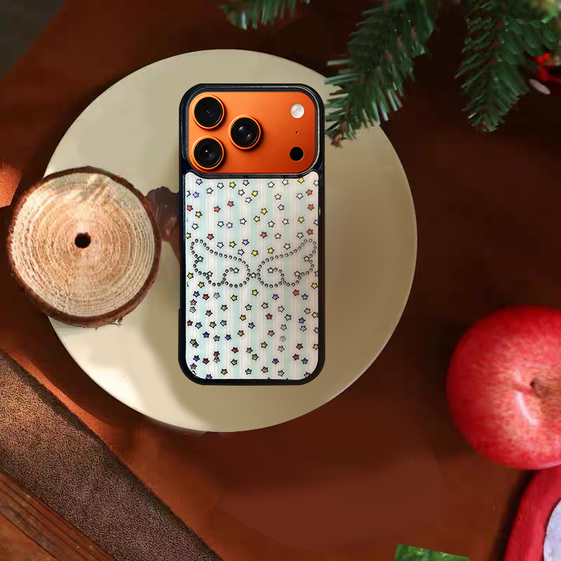 Star & Wing Phone Case Compatible With Magsafe for iPhone 17/16/15/14/13 Series Blue  – CF2500051