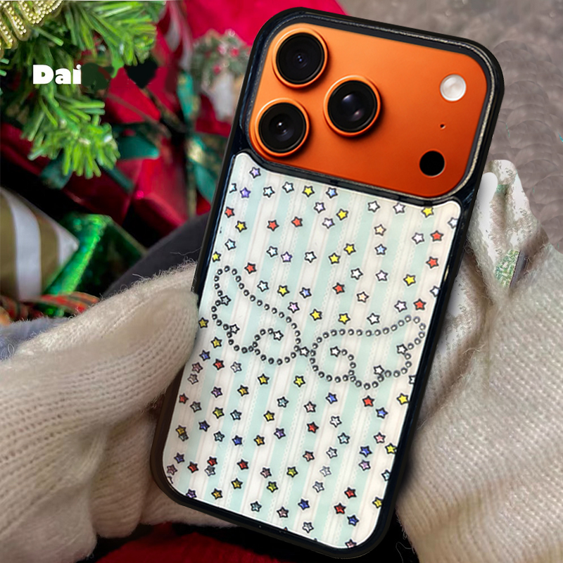 Star & Wing Phone Case Compatible With Magsafe for iPhone 17/16/15/14/13 Series Blue  – CF2500051