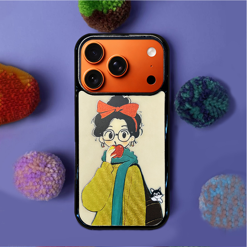 Red Bow Girl  Phone Case Compatible With Magsafe for iPhone 17/16/15/14/13 Series – CF2500054