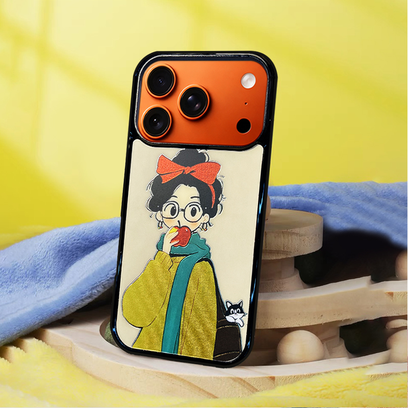 Red Bow Girl  Phone Case Compatible With Magsafe for iPhone 17/16/15/14/13 Series – CF2500054