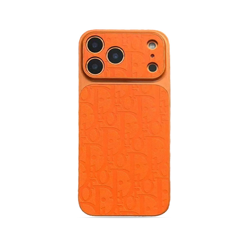 High-quality  CD iPhone case orange– GFLV005