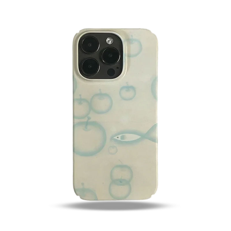 Apple Art Phone Case For iPhone White-PGK250420