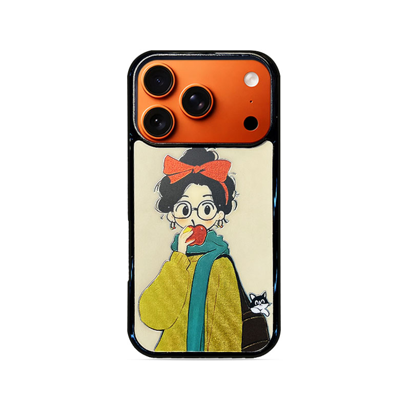 Red Bow Girl  Phone Case Compatible With Magsafe for iPhone 17/16/15/14/13 Series – CF2500054