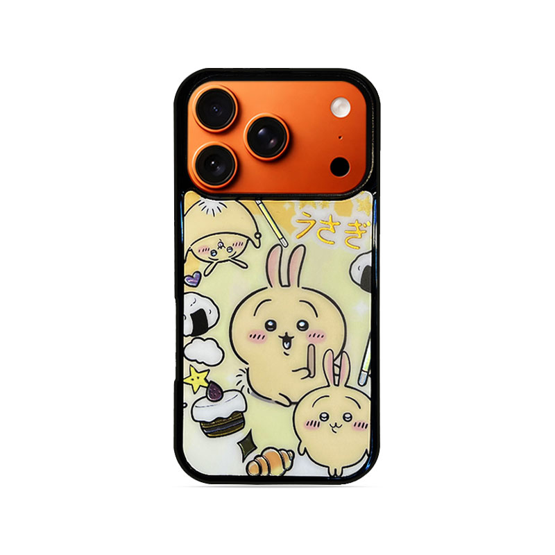 Cute Cartoon Phone Case Compatible With Magsafe for iPhone 17/16/15/14/13 Series Yellow – CF2500058