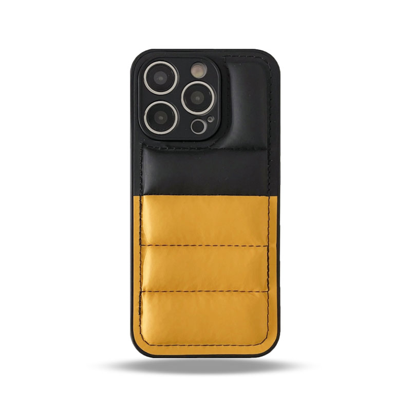 Multicolour Puffer Phone Case For iPhone Blue-SPK251615