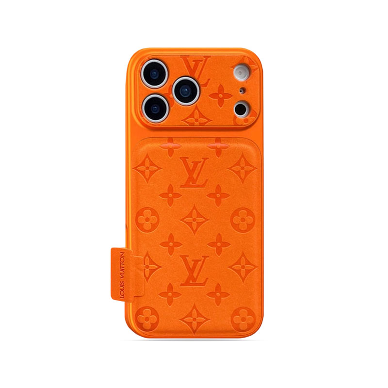 Classic Monogram iPhone Case Orange For iPhone 17/16/15/14-VEMO020