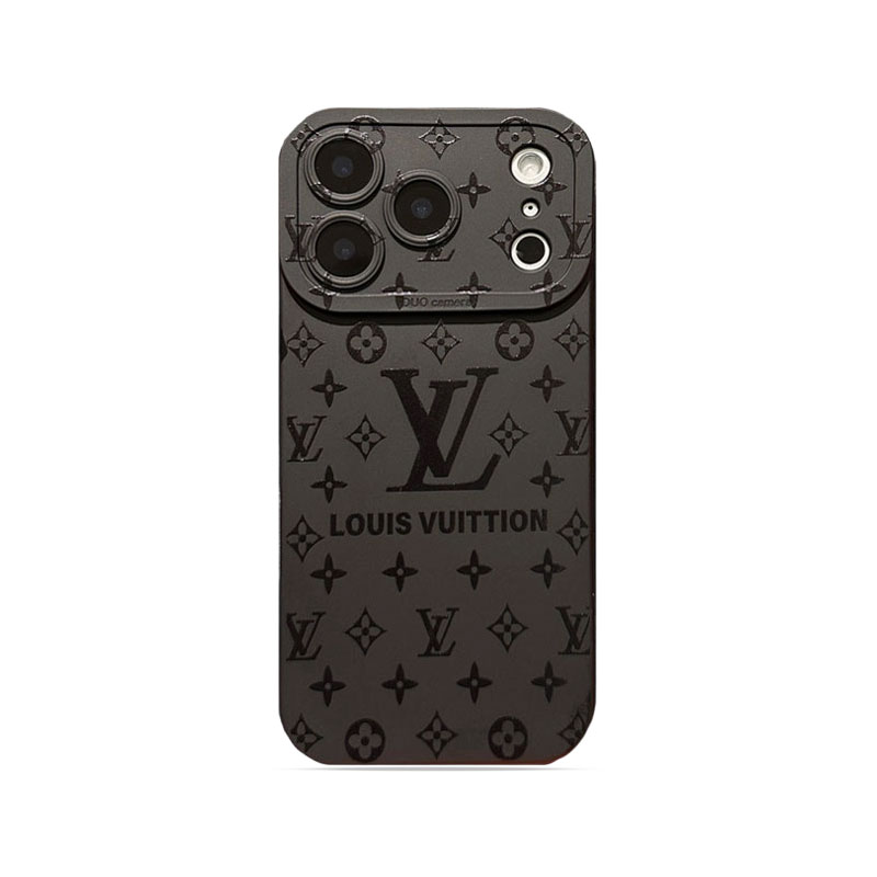 Classic Monogram iPhone Case Black For iPhone 17/16/15/14/13-VEMO088