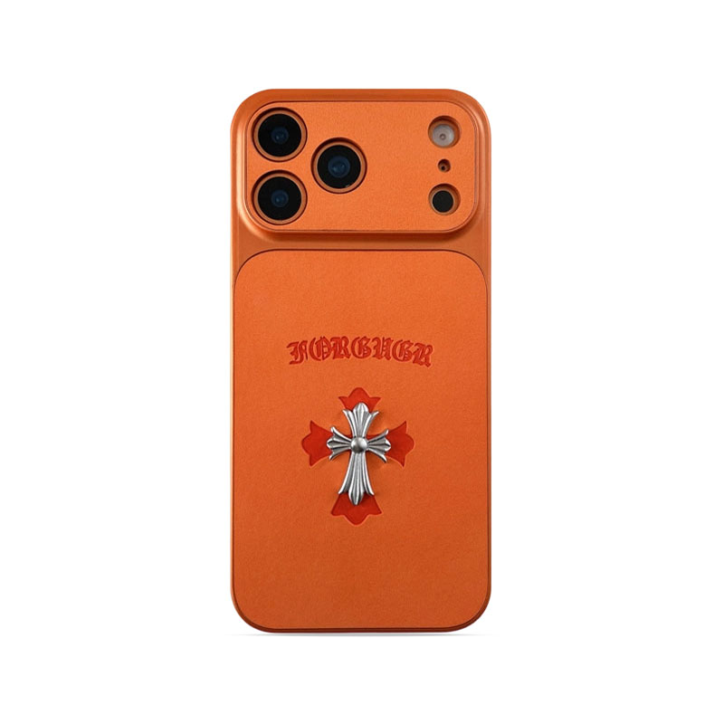 Stylish CHS iPhone Case Orange For iPhone 17/16/15/14-VECHS013