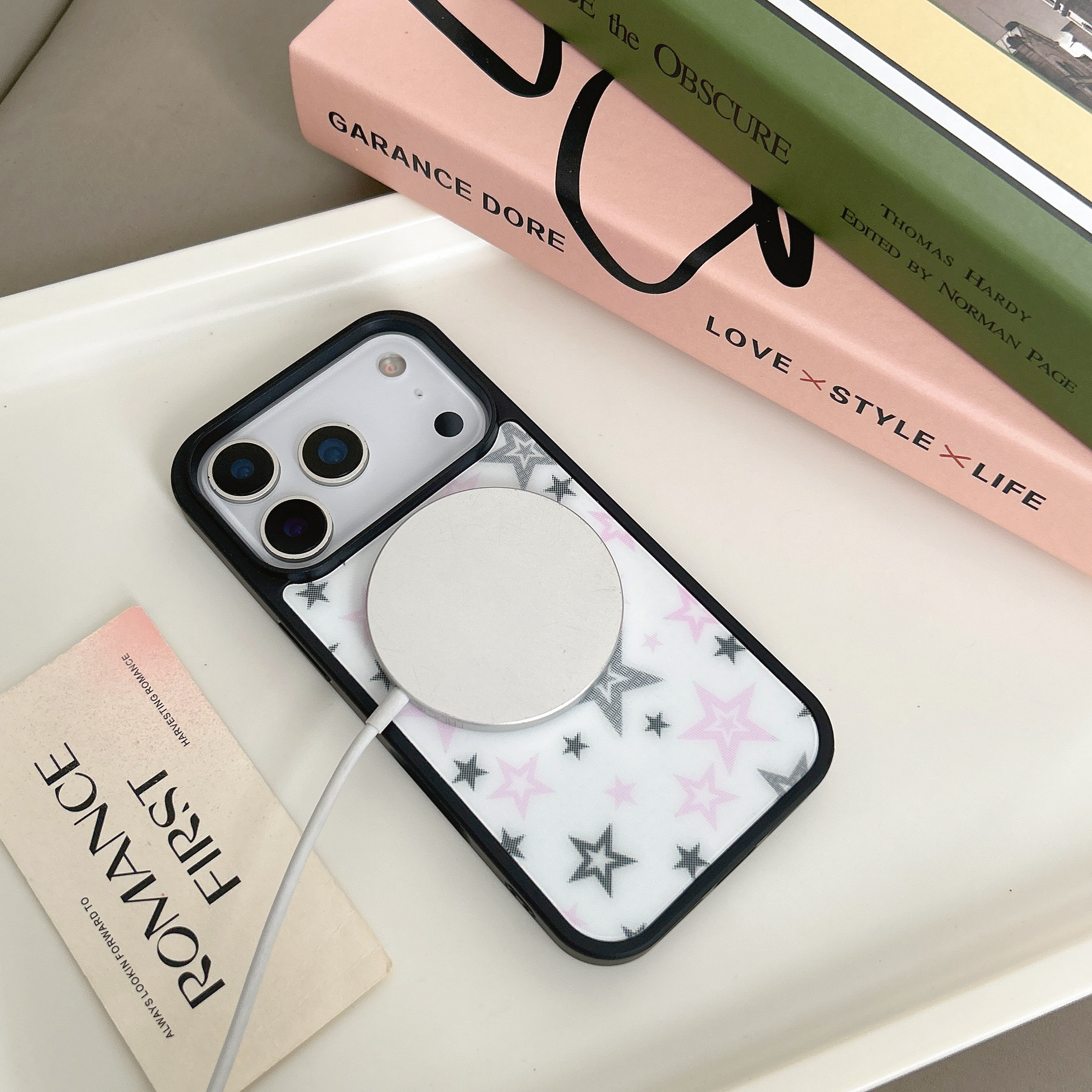 Starry Bunny MagSafe-Compatible Phone Case for iPhone 17/16/15/14/13 Series – CF2500017