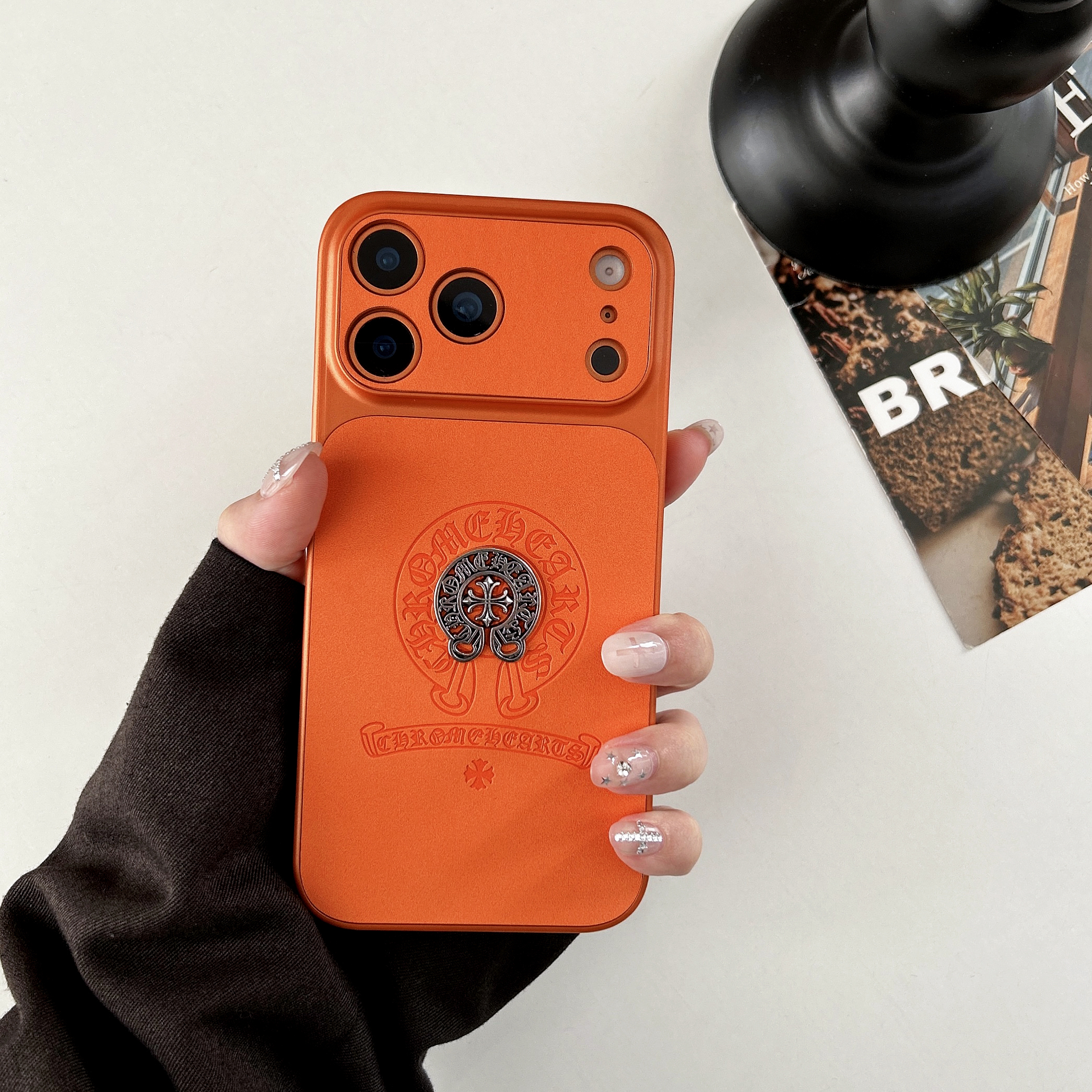 Premium CHS iPhone Case Orange For iPhone 17/16/15/14-VECHS015