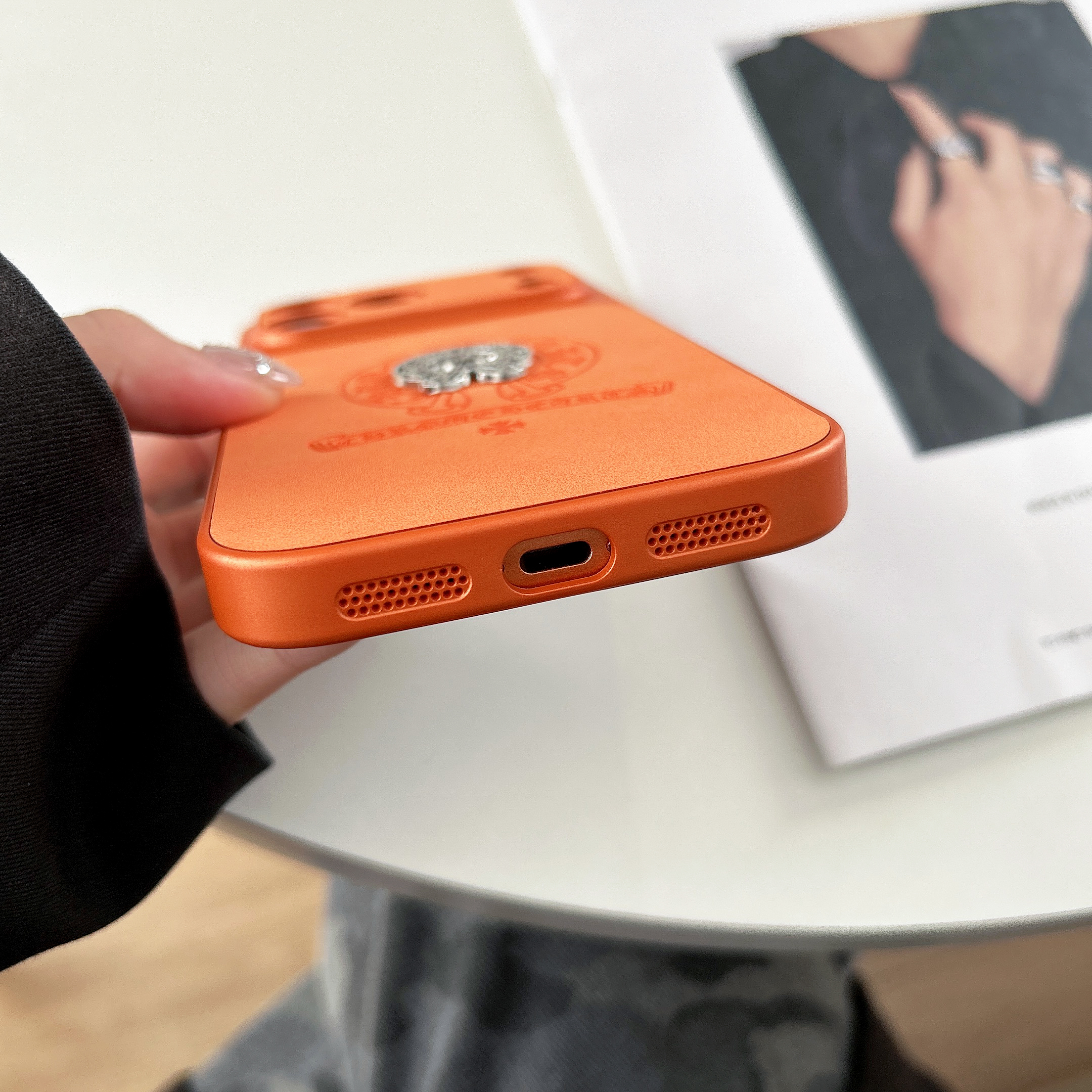 Premium CHS iPhone Case Black For iPhone 17/16/15/14-VECHS016