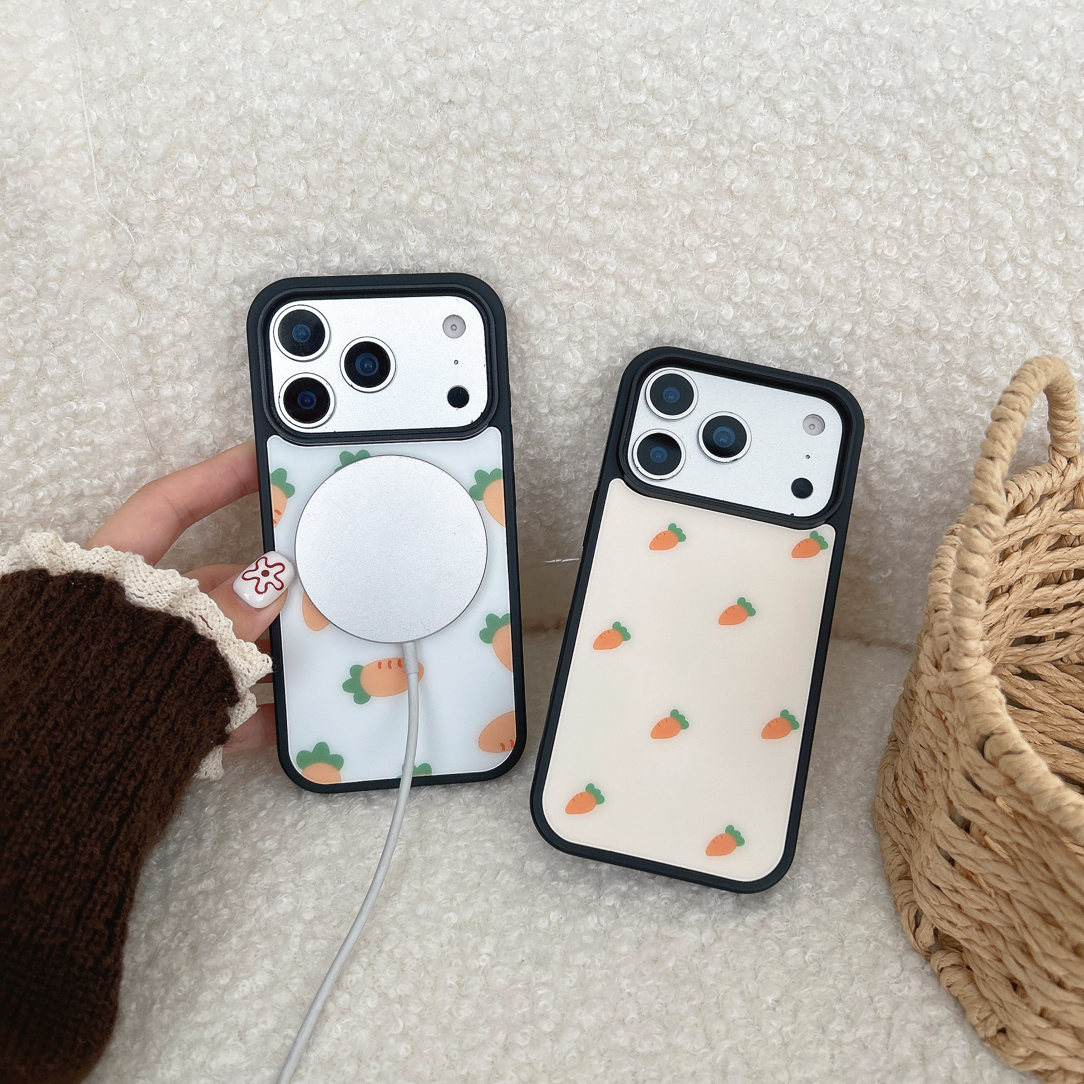 Carrot MagSafe-Compatible Phone Case for iPhone 17/16/15/14/13 Series – CF2500018