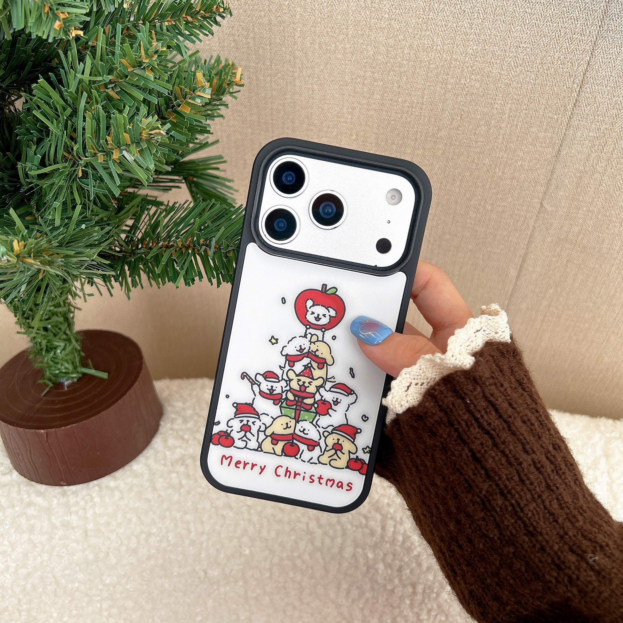 Christmas Tree Bear MagSafe-Compatible Phone Case for iPhone 17/16/15/14/13 Series – CF2500013