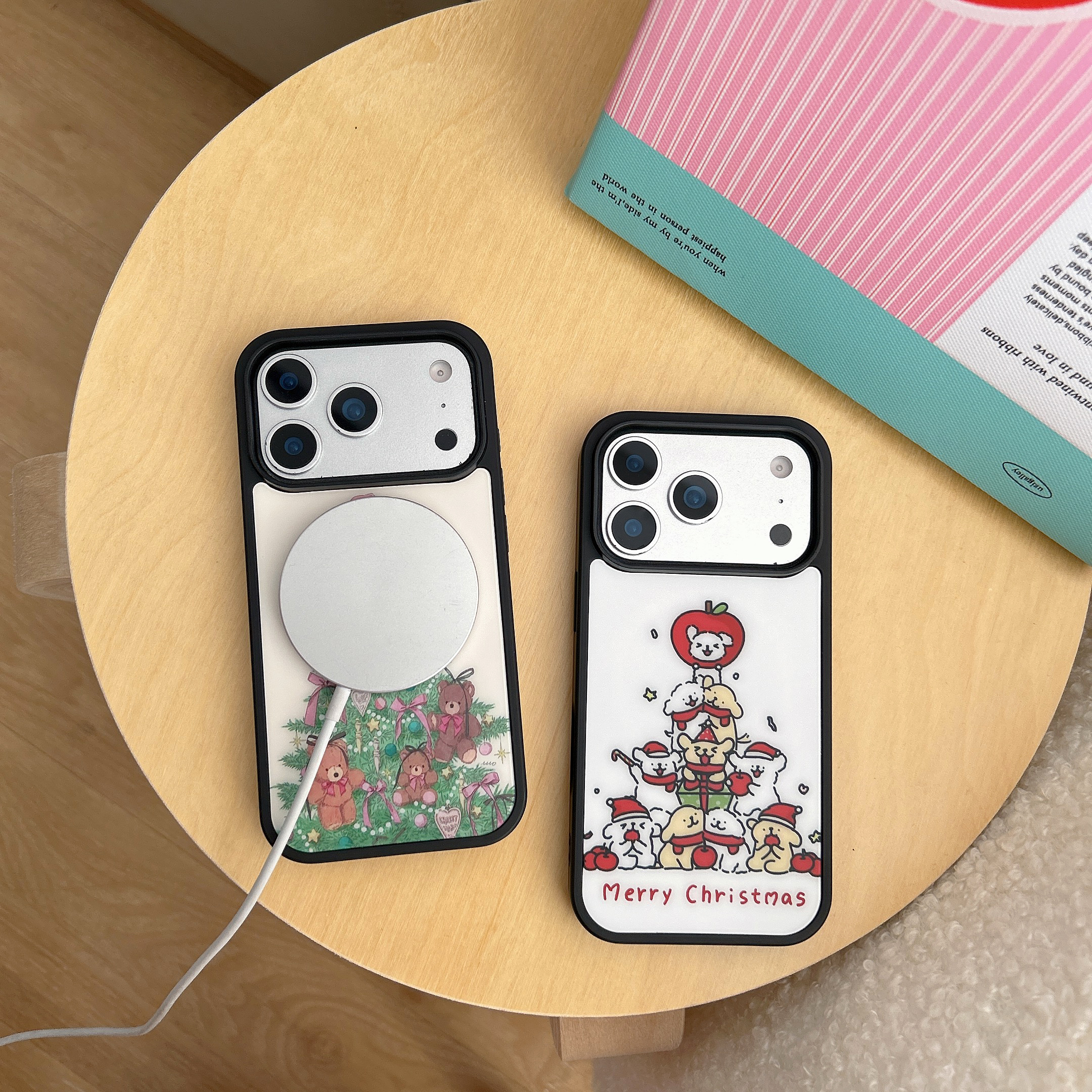 Christmas Tree Bear MagSafe-Compatible Phone Case for iPhone 17/16/15/14/13 Series – CF2500013