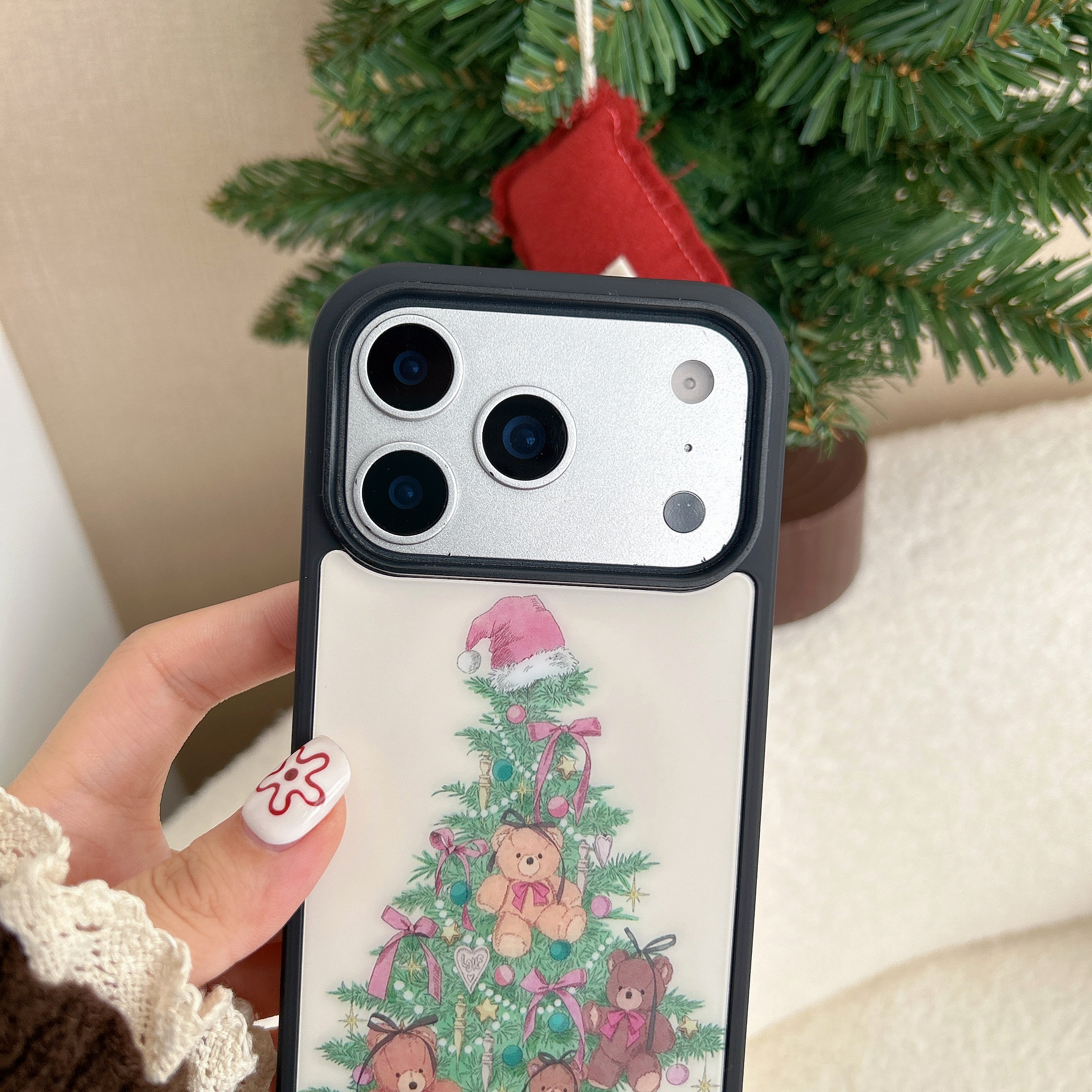 Christmas Tree Bear MagSafe-Compatible Phone Case for iPhone 17/16/15/14/13 Series – CF2500013
