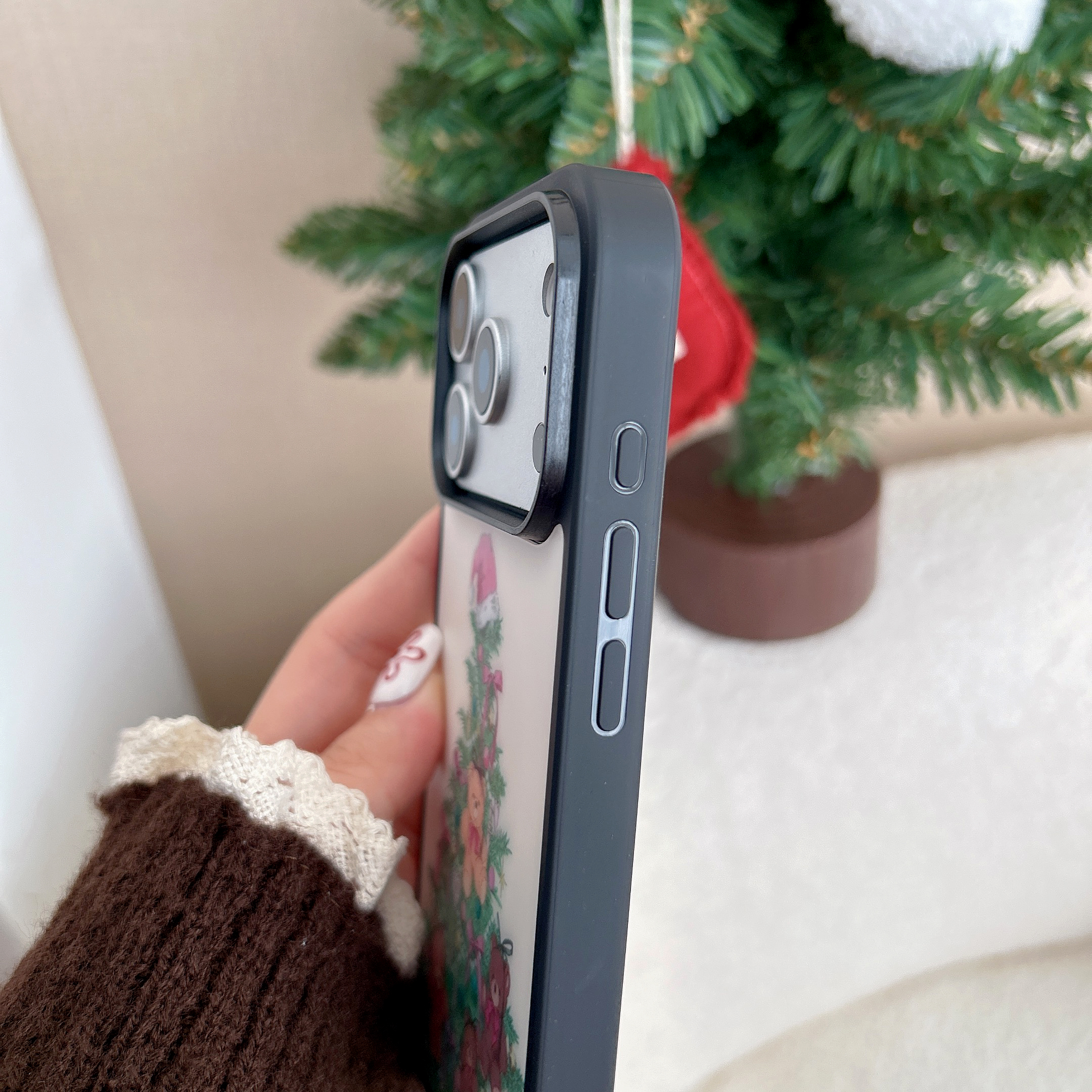 Christmas Tree Bear MagSafe-Compatible Phone Case for iPhone 17/16/15/14/13 Series – CF2500013