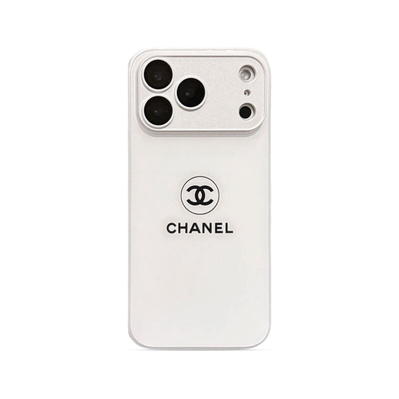Luxury CC iPhone Case White For iPhone 17/16/15/14/13-VECC028