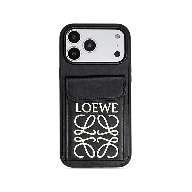 Premium LE iPhone case with Crossbody Lanyard brown  – GFLE0050