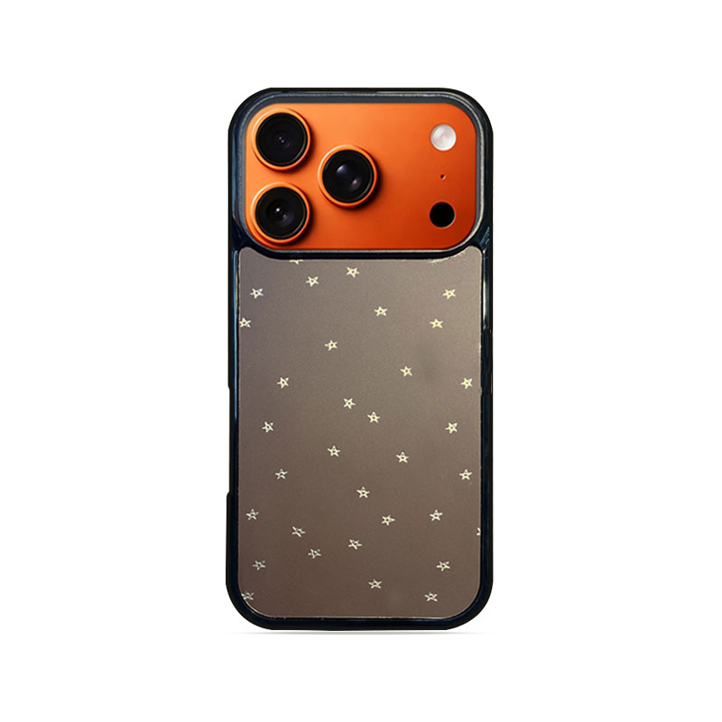 Star Pattern MagSafe-Compatible Phone Case for iPhone 17/16/15/14/13 Series Gray – CF250001