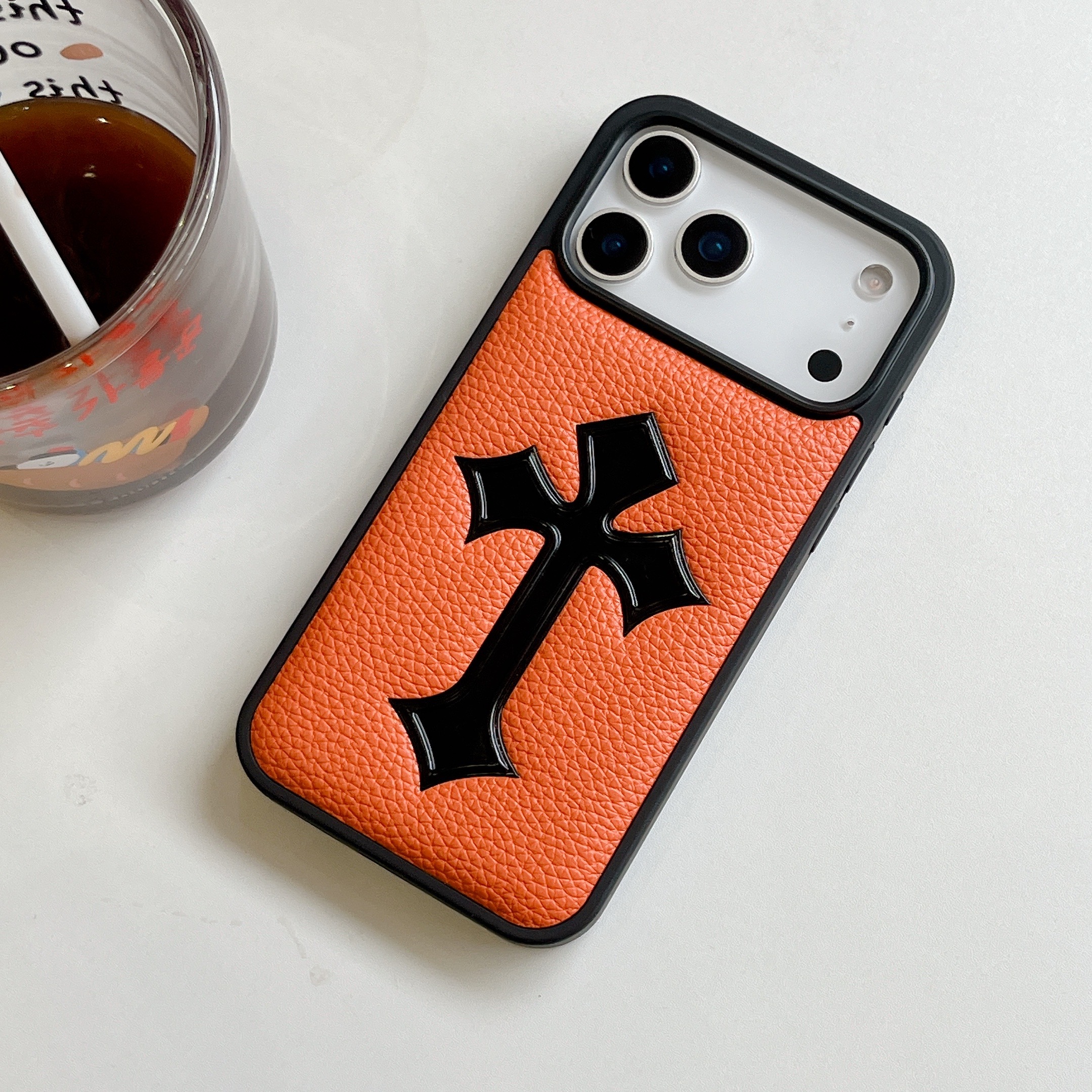 Classic CHS iPhone case orange  – GFCHS0035