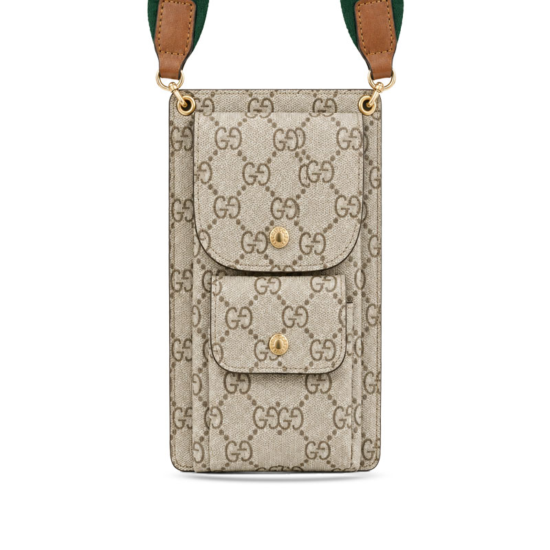 LV iPhone Case for iPhone 17 / 16 / 15 Pro Max – Flip Wallet Case with Strap