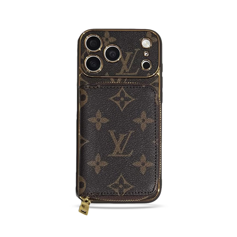High-quality  Monogram iPhone Case With Wallet  For iPhone 17 Series-GELV164