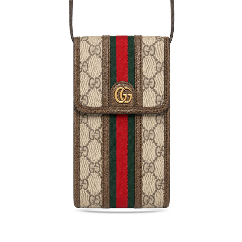 Classic Leather GG Crossbody Phone Purse -GEGG182