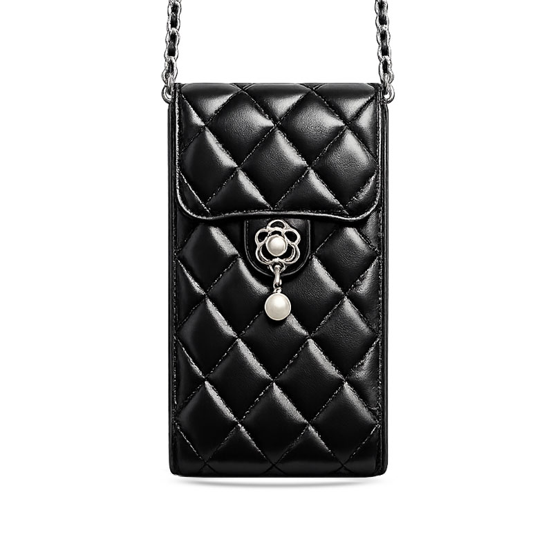Luxury Leather CC Crossbody Phone Bag-GECC187
