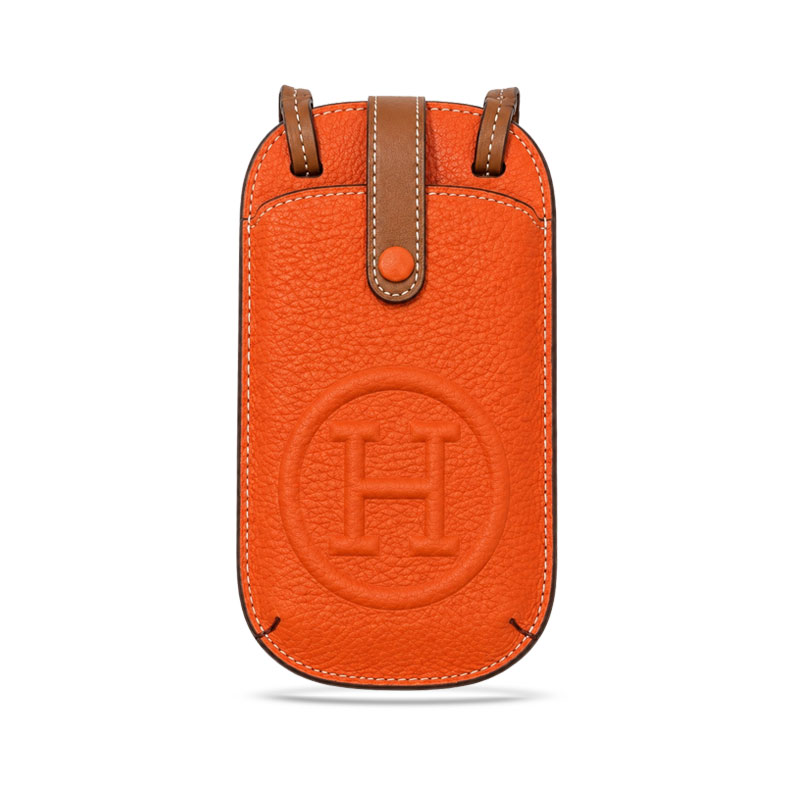 Luxury Leather H Crossbody Phone Purse-GEH183
